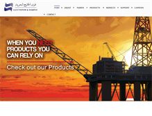 Tablet Screenshot of gulfpowermarine.com